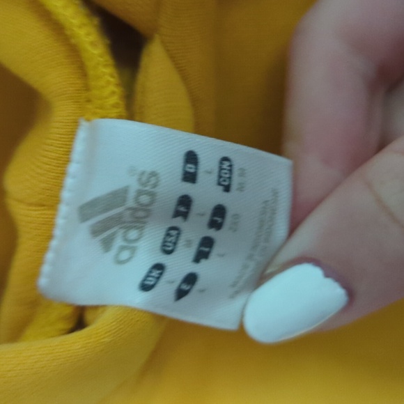 Golden adidas hoodie - Picture 3 of 4